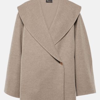 Loro Piana Manteau Enrique en cachemire en marron