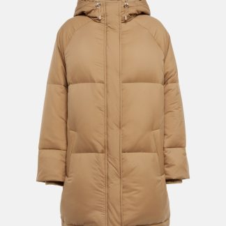 Loro Piana Parka matelassée en beige