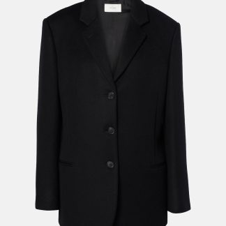 The Row Blazer Glenn en cachemire en noir